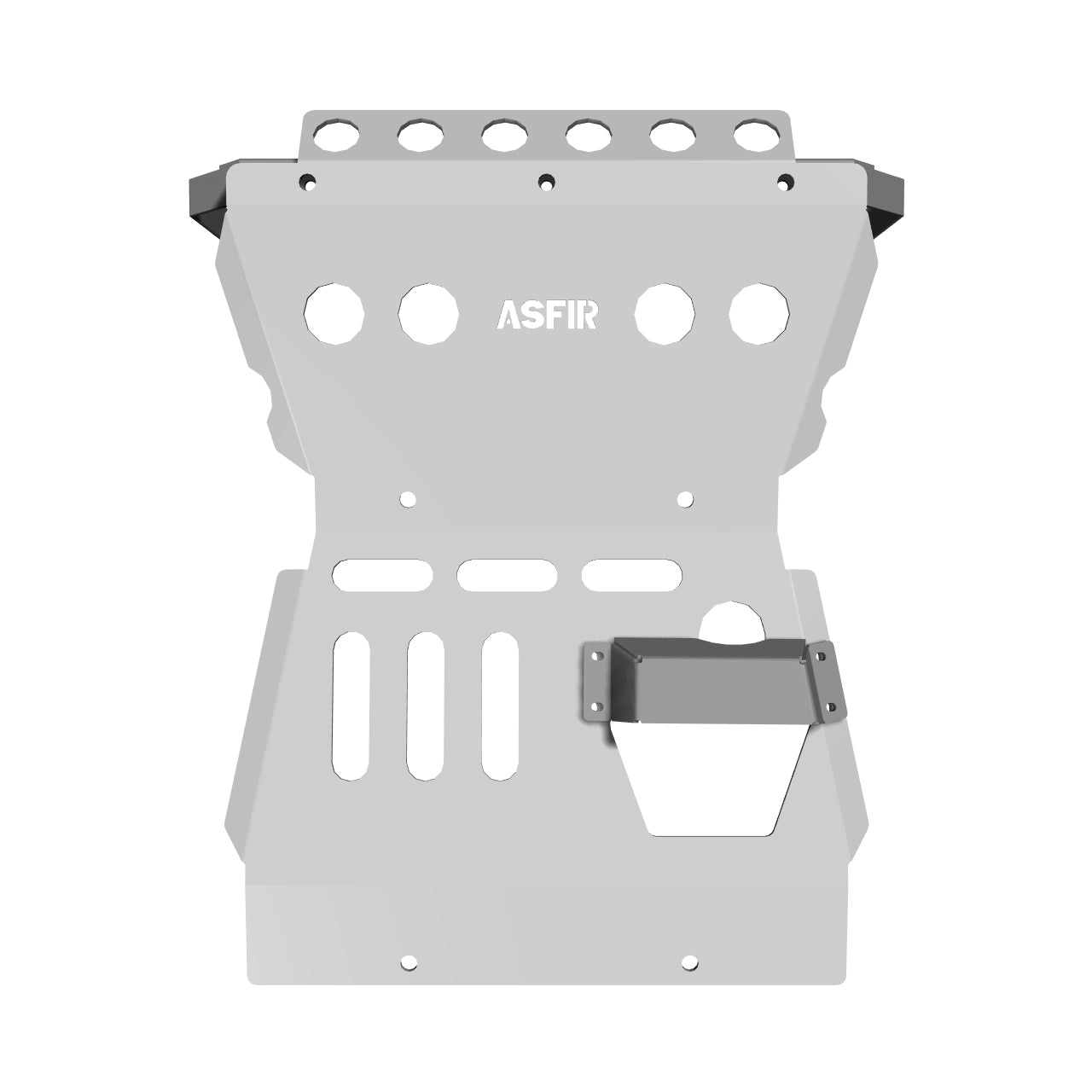 Hyundai Terracan Front Skid Plate Guard Aluminum | ASFIR 4x4