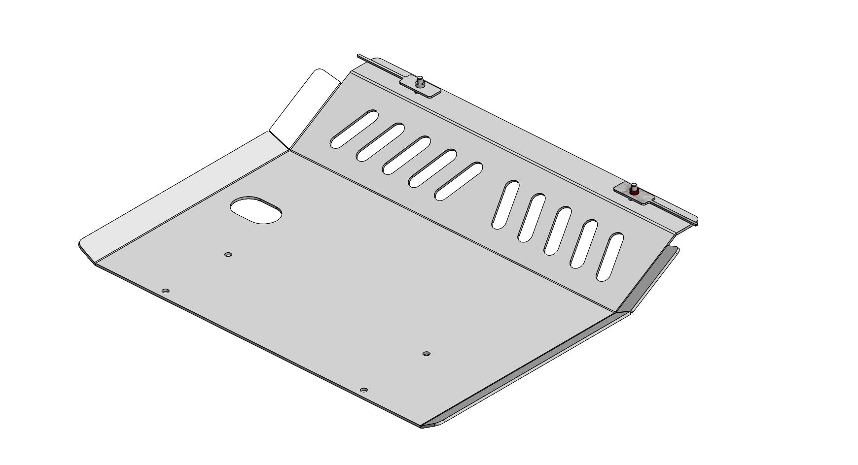 Chevrolet Express & GMC Savana Front Differential Skid Plate