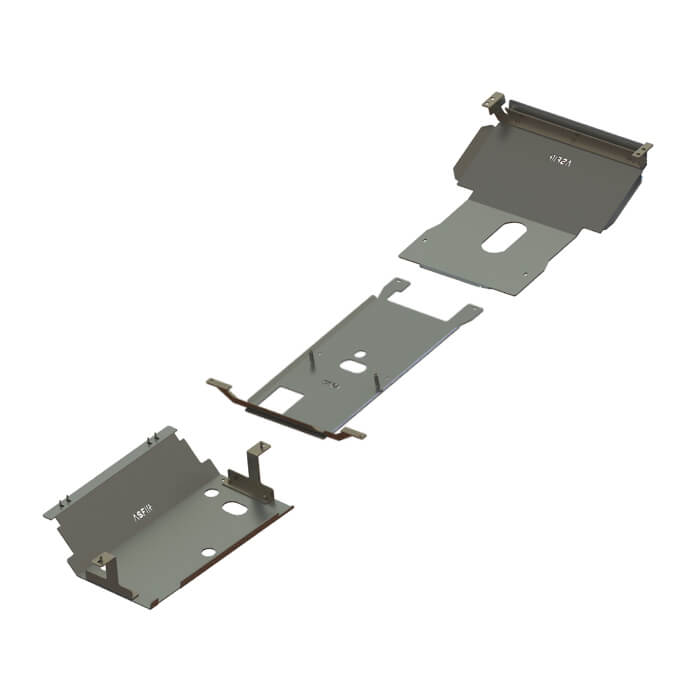 Toyota Land Cruiser Prado 90 Full Underbody Armor (3 Pcs) | LWB