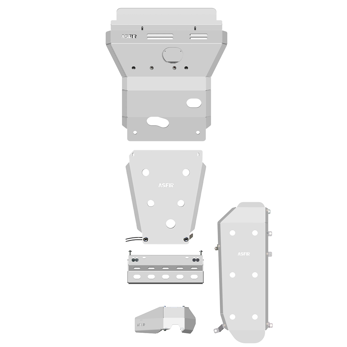 Toyota 4Runner Full Skid Plate Kit (5 Pcs) | with KDSS