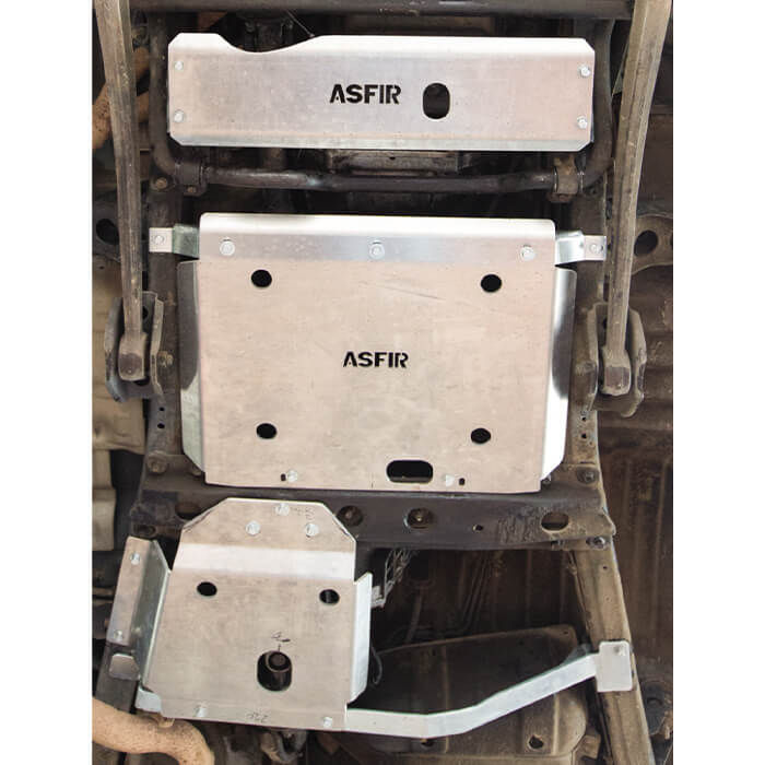 Toyota Land Cruiser 80 Full Skid Plate Kit (3 Pcs)