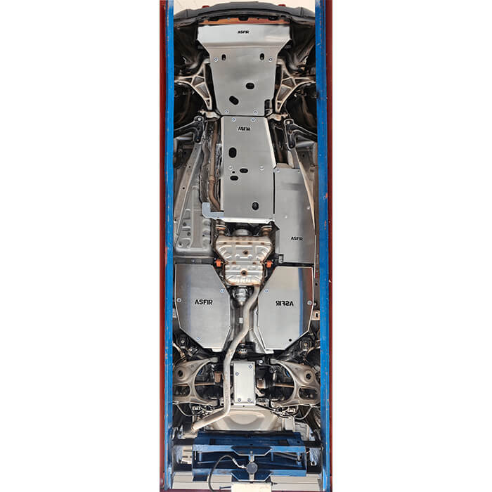 Jeep Grand Cherokee WK2 Full Skid Plate Kit (5 Pcs) | without Urea Tank