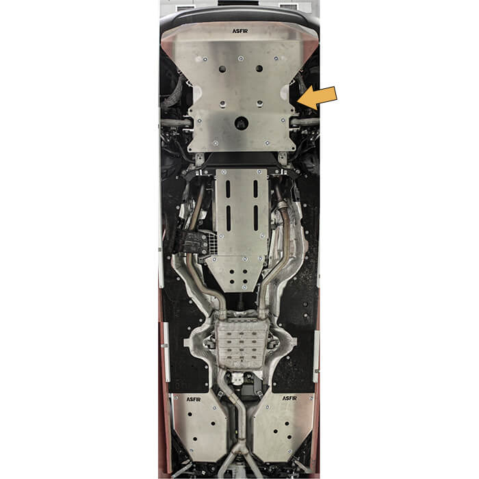 Jeep Grand Cherokee WL Front Skid Plate