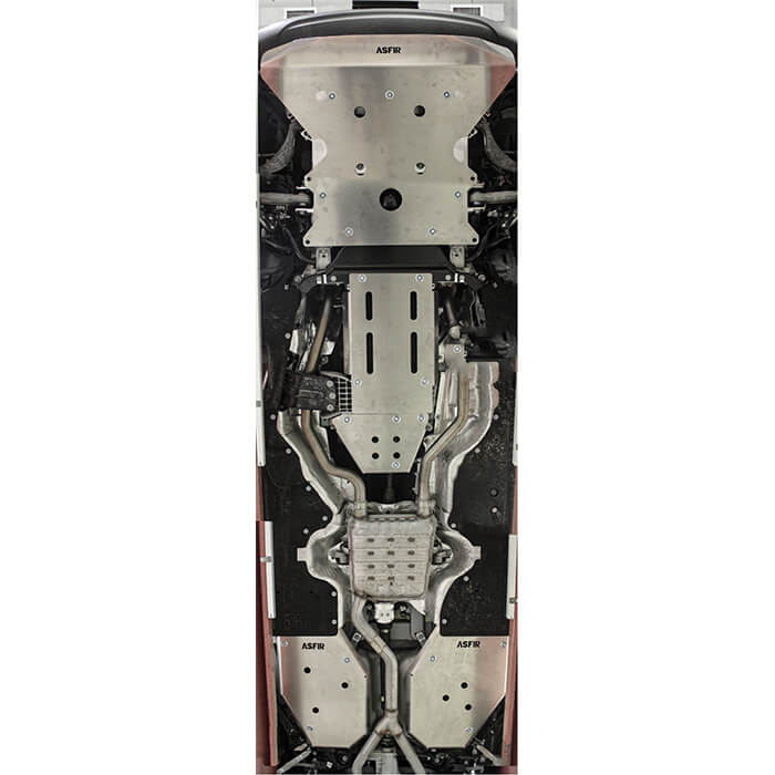 Jeep Grand Cherokee WL Full Skid Plate Kit (4 Pcs) | WITH Quadra-Trac I