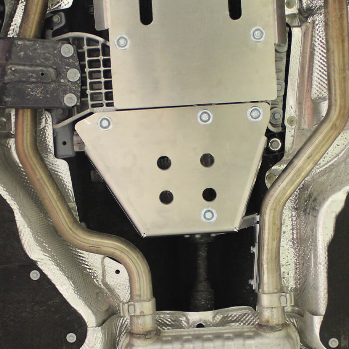 Jeep Grand Cherokee WL Full Skid Plate Kit (4 Pcs) | WITH Quadra-Trac I