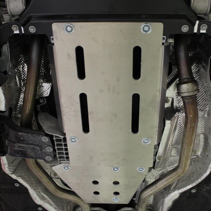 Jeep Grand Cherokee WL Full Skid Plate Kit (4 Pcs) | WITH Quadra-Trac II & Quadra-Drive II