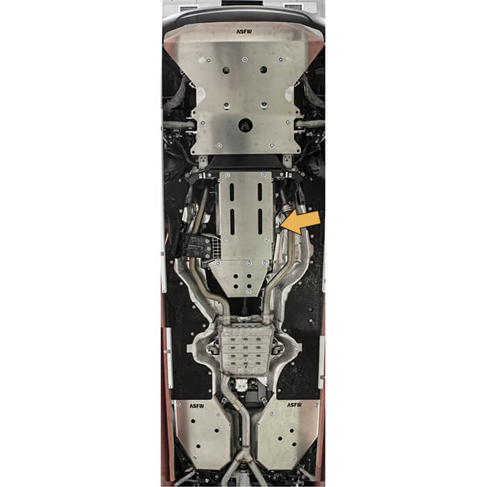 Jeep Grand Cherokee WL Transmission Skid Plate