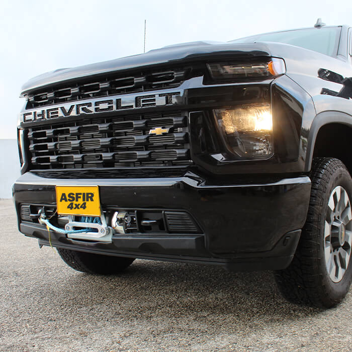 Chevrolet Silverado 2500 HD/3500 HD Hidden Winch Mount