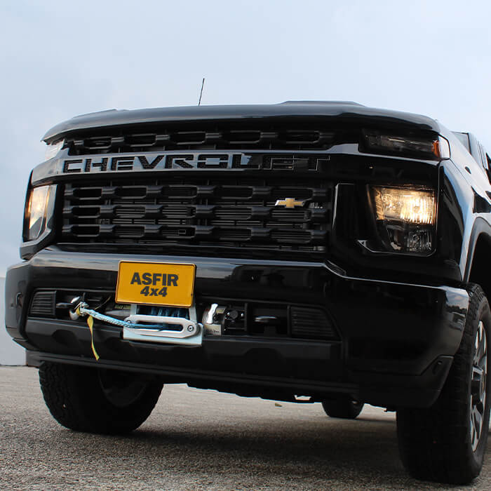 Chevrolet Silverado 2500 HD/3500 HD Hidden Winch Mount