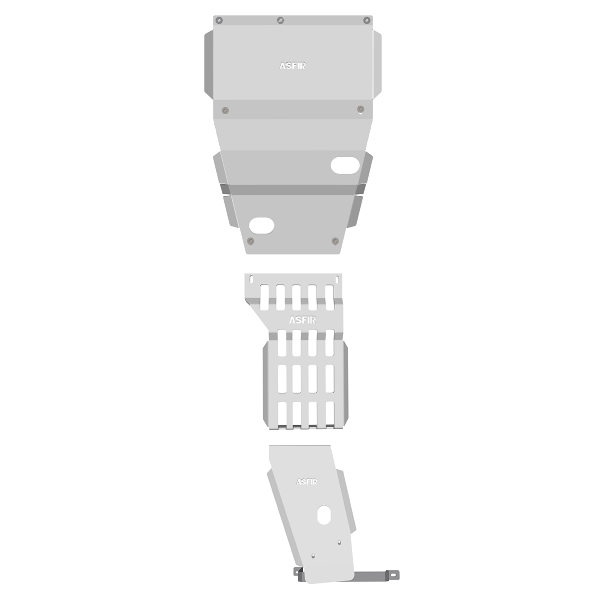 Jeep Grand Cherokee Full Skid Plate Kit (3 Pcs) | Petrol Hemi 5.7L