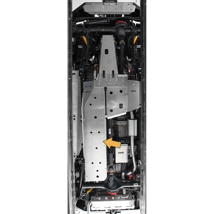 Jeep Wrangler JK Fuel Tank Skid Plate | SWB