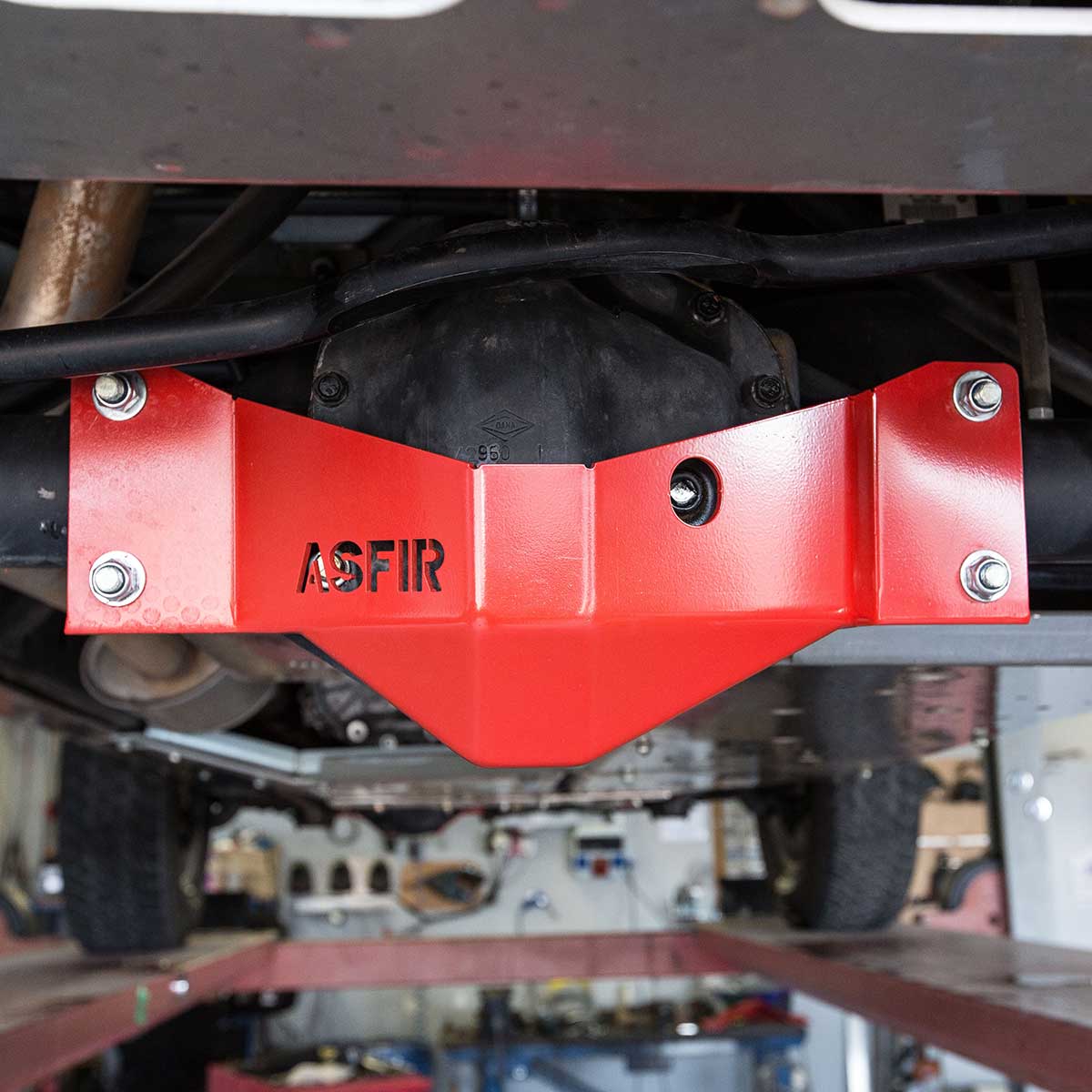Jeep Wrangler JK - LWB/SWB Rear Differential Steel Skid Plate - Dana 44