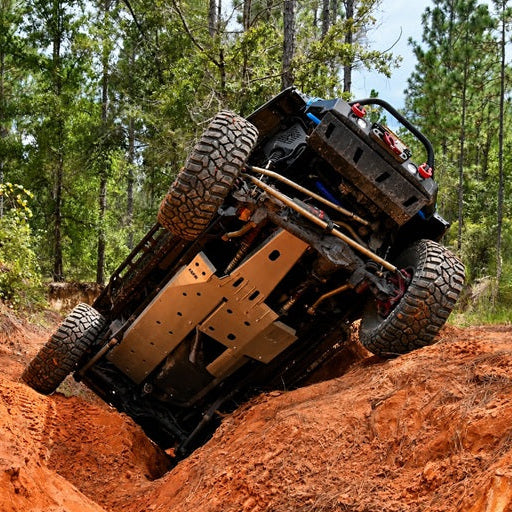 Jeep Wrangler JK Skid Plate Kit (3 Pcs) | 3.8L | LWB