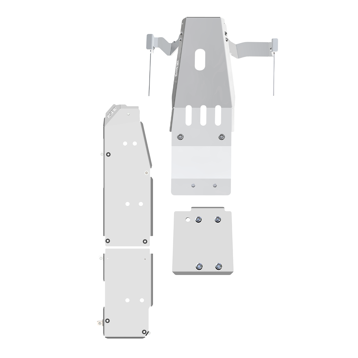 Jeep Wrangler JL Skid Plate Kit (3 Pcs) | LWB | 3.6L | 2021-2025