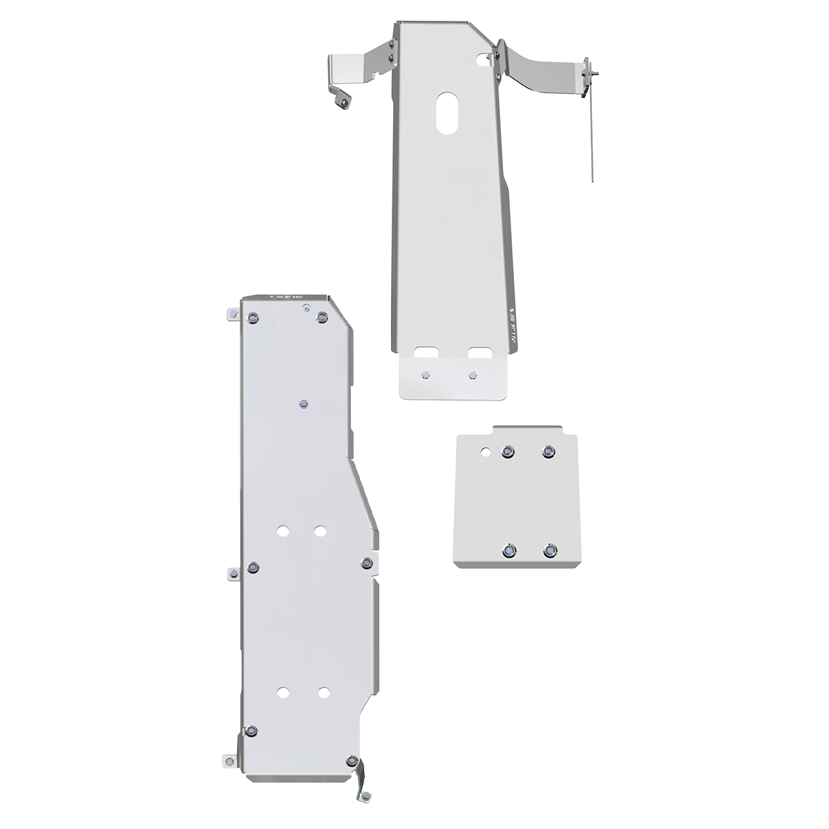 Jeep Wrangler JL Skid Plate Kit (3 Pcs) SWB | 2.0L