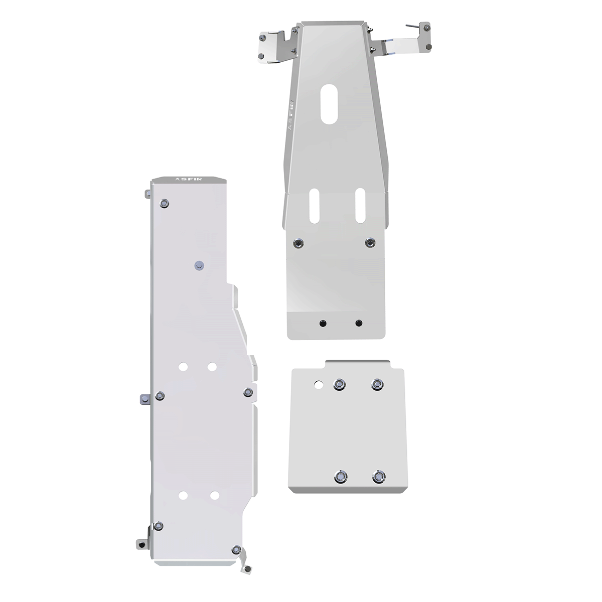 Jeep Wrangler JL Skid Plate Kit (3 Pcs) | SWB | 3.6L | 2018-2020