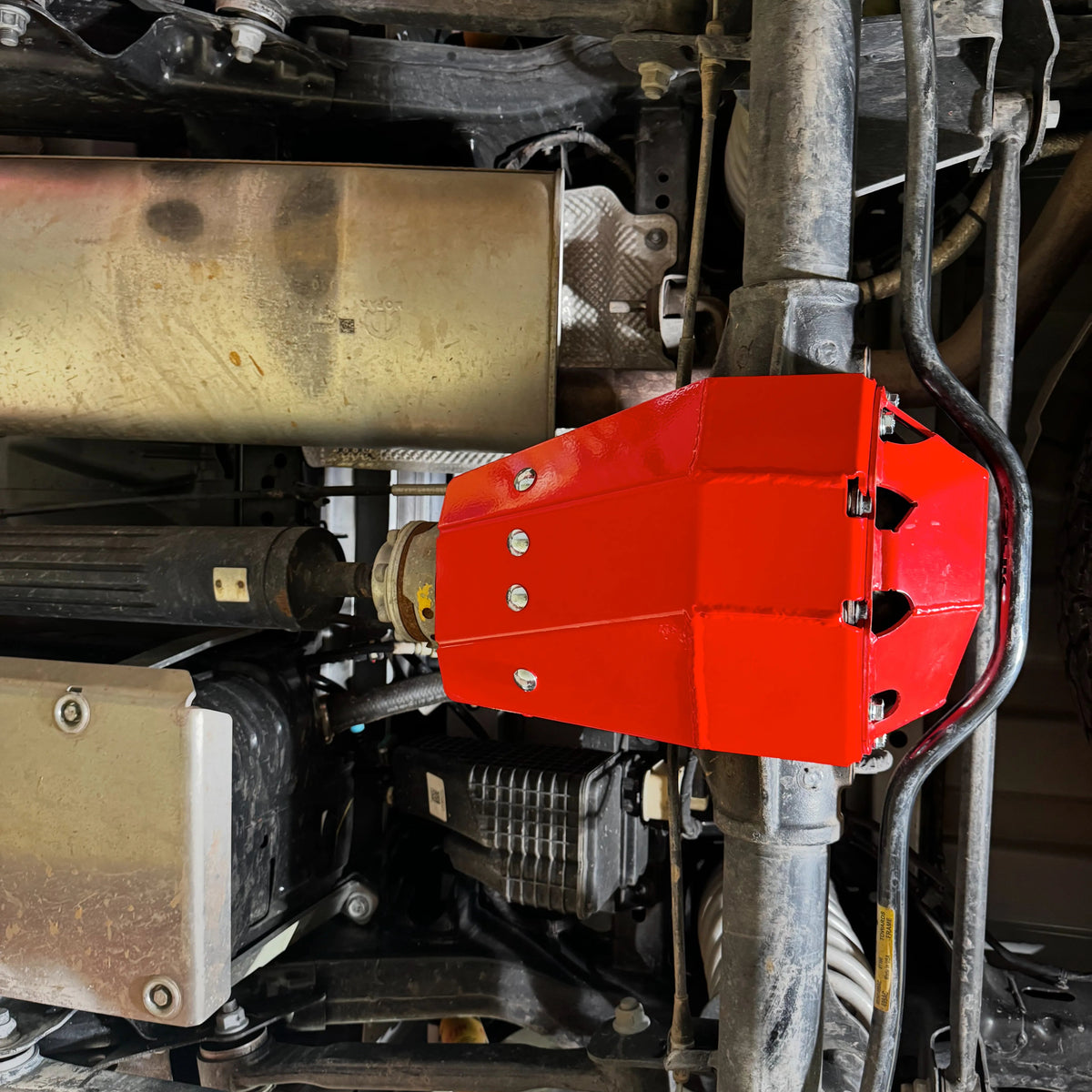 Rear Differential Pinion Steel Skid Plate - Dana 44