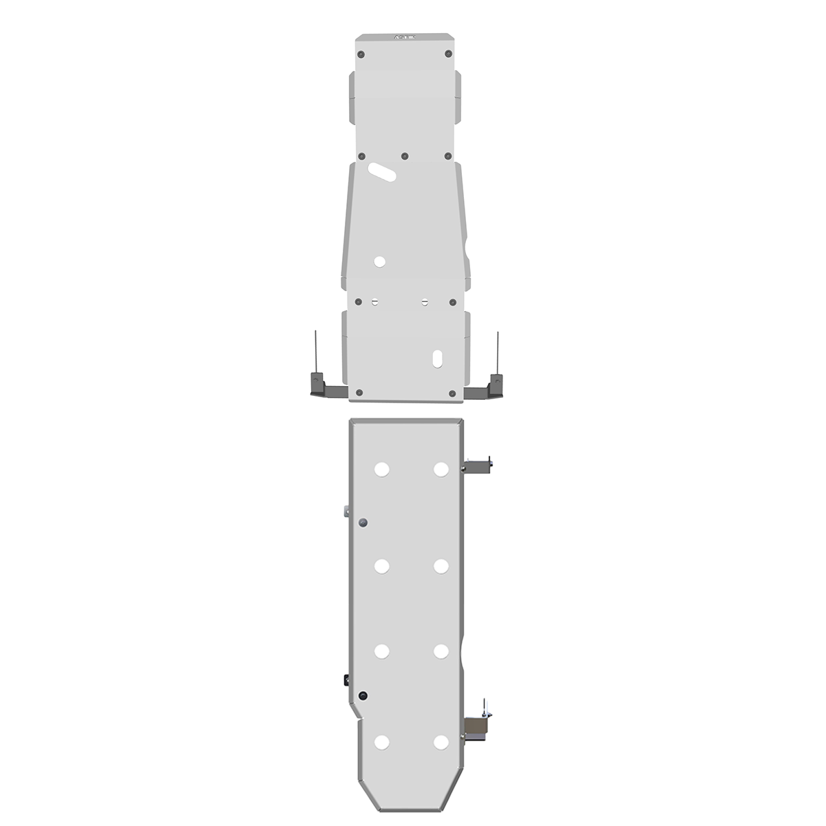 Ram 1500 Skid Plate Kit (2 Pcs) | Quad Cab