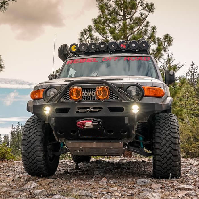 Toyota FJ Cruiser Skid Plate Kit (3 Pcs) | Non-KDSS