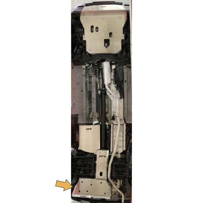 Dacia Duster Urea Tank Skid Plate