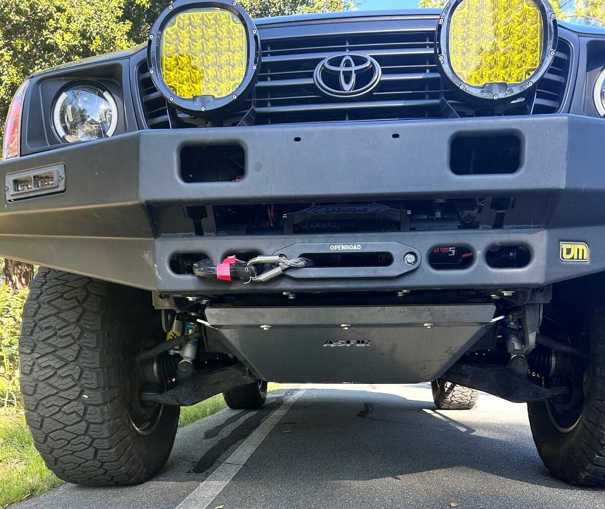 Toyota Land Cruiser 100 Full Skid Plate Kit (3 Pcs) | Diesel