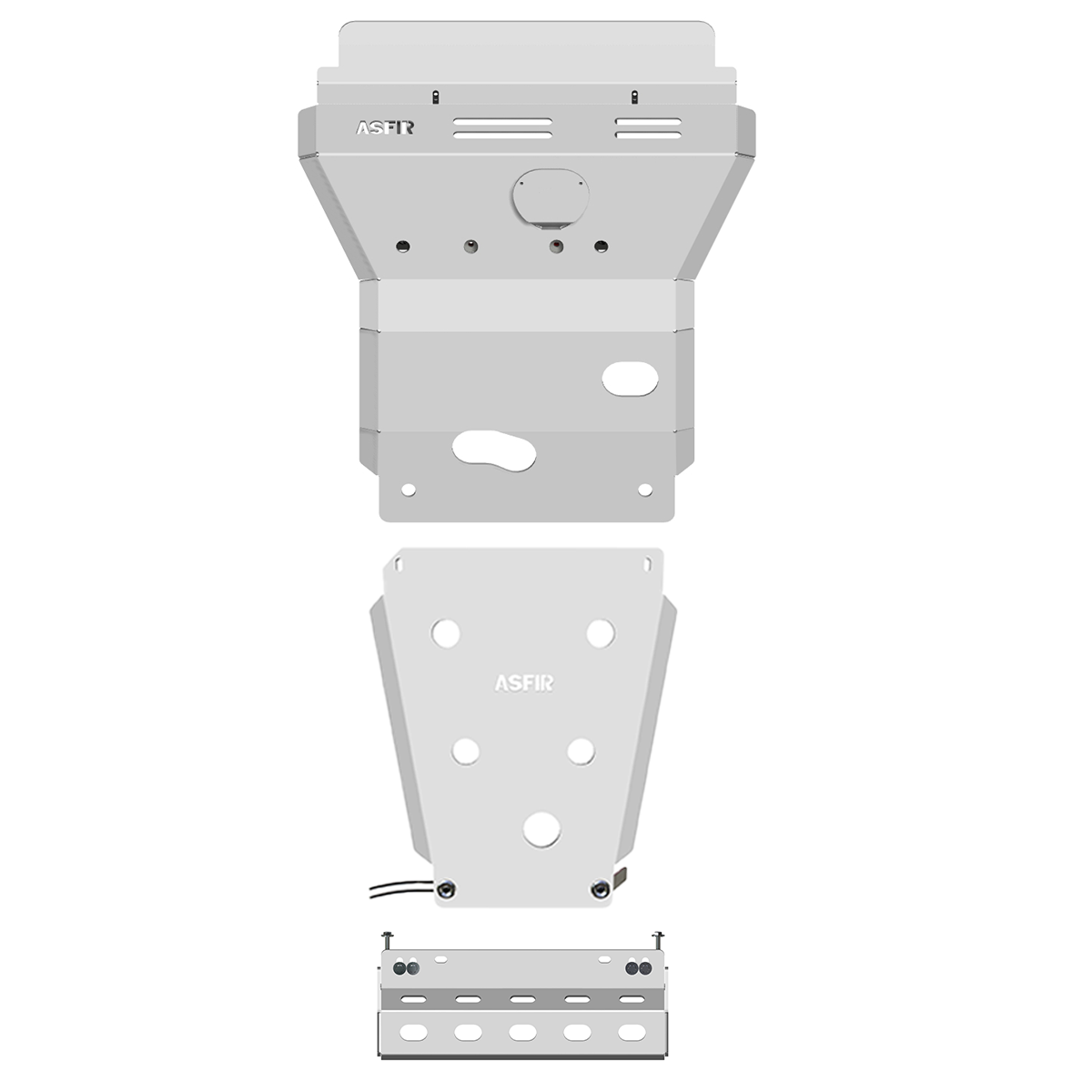Toyota 4Runner Skid Plate Kit (3 Pcs) | with KDSS