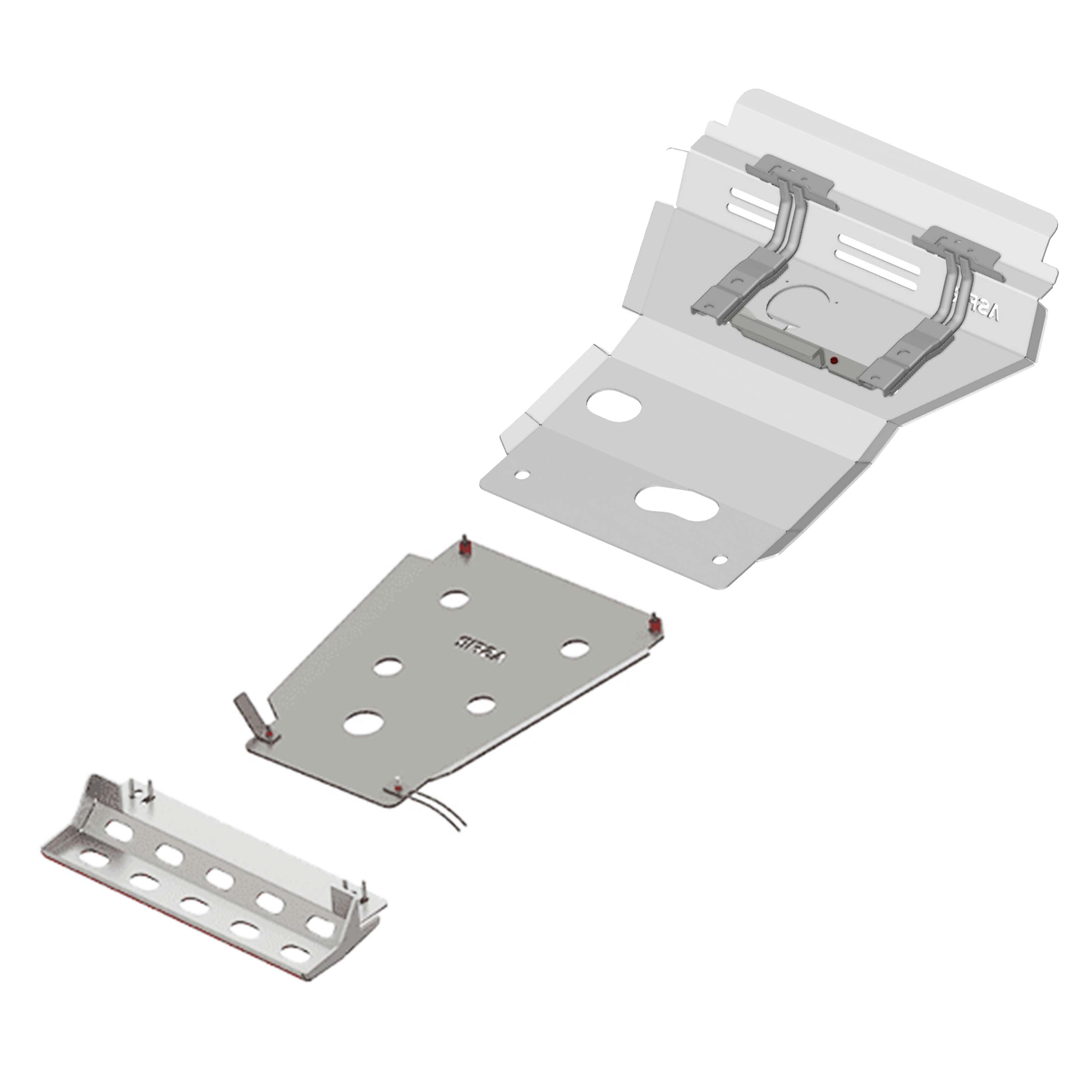 Toyota 4Runner Skid Plate Kit (3 Pcs) | with KDSS