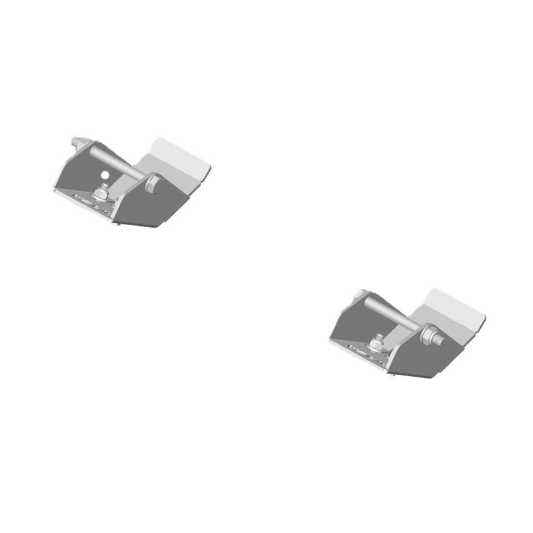 6th Gen 4Runner Rear Radius Arm Steel Skid Plates (2 Pcs)