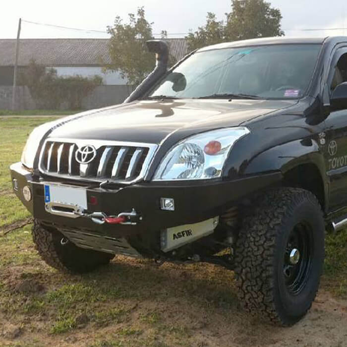 Toyota Land Cruiser 120/125 - VX / Lexus GX470 ATL Winch Bumper | with OEM Fender Flares