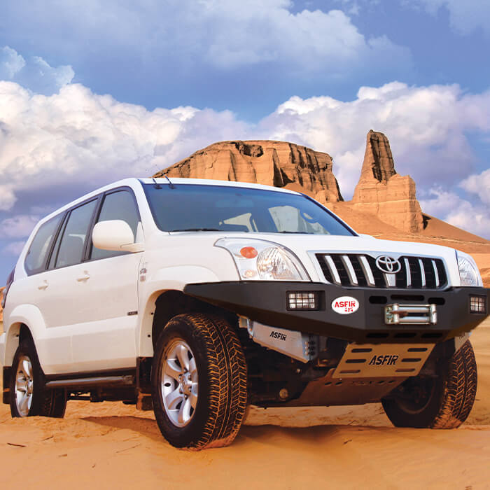 Toyota Land Cruiser 120/125 - VX / Lexus GX470 ATL Winch Bumper | with OEM Fender Flares