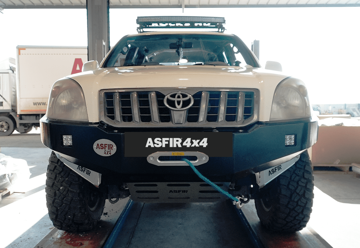 Toyota Land Cruiser 120/125 - VX / Lexus GX470 ATL Winch Bumper | with OEM Fender Flares