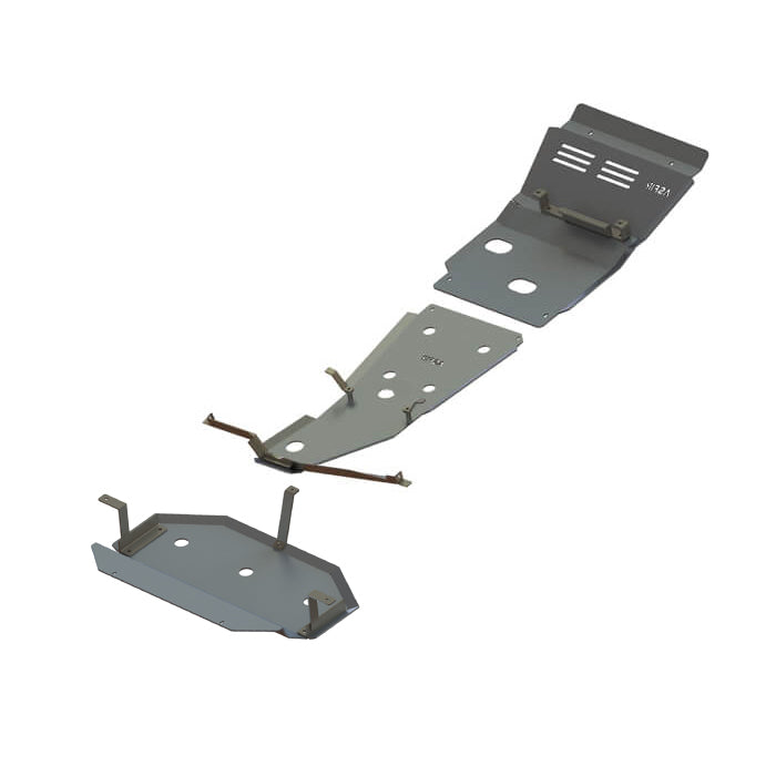 Toyota Land Cruiser 125 Full Skid Plate (3 Pcs) | Non-KDSS