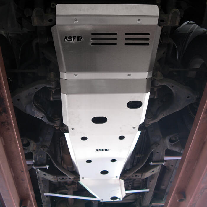 Toyota Land Cruiser 125 Diesel Full Skid Plate (3 Pcs) | Non-KDSS