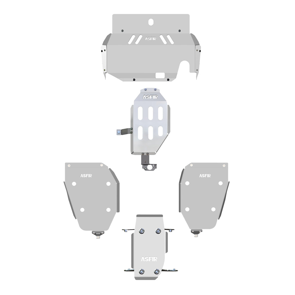 Subaru XV / Crosstrek Full Skid Plate Kit (4 Pcs)