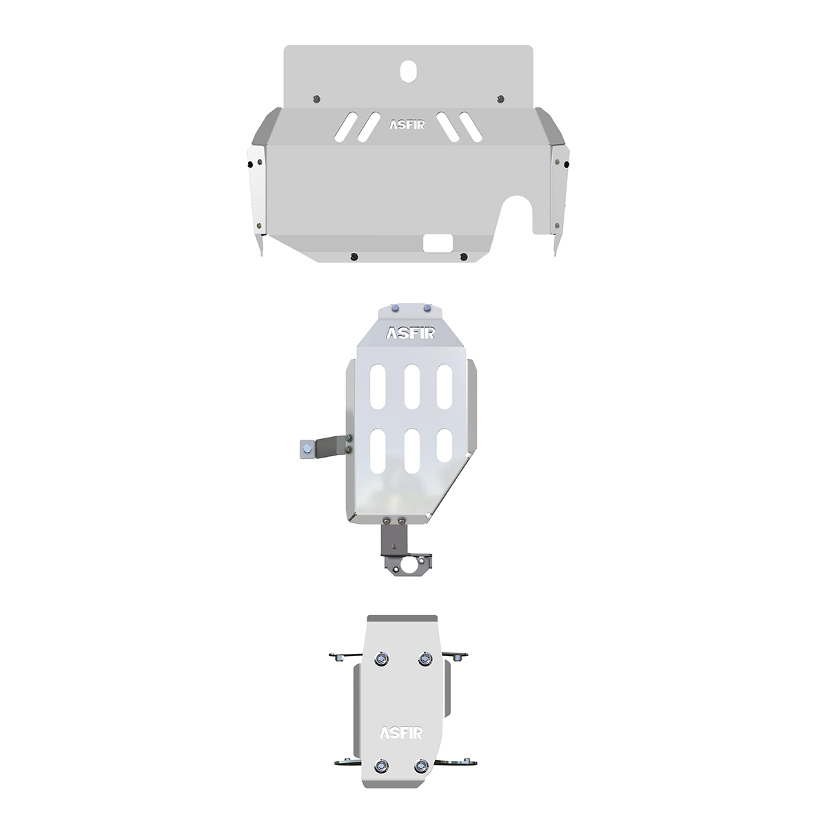 Subaru XV Crosstrek (Incl. Wilderness) Skid Plate Kit (3 Pcs)