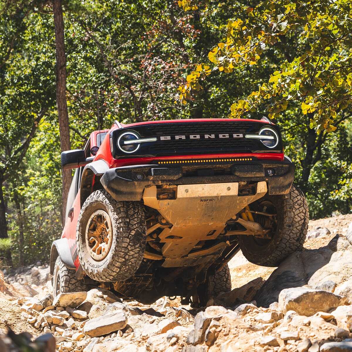 Ford Bronco Front Skid Plate | for OE Plastic Bumper