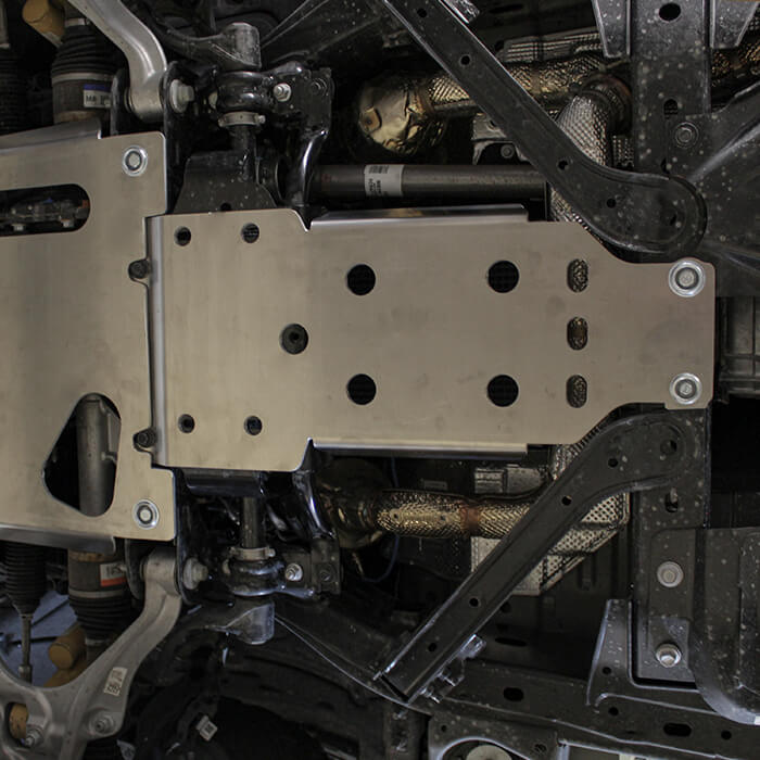 Ford Bronco Skid Plate Kit (3 Pcs) For Models With Sway Bar Disconnect