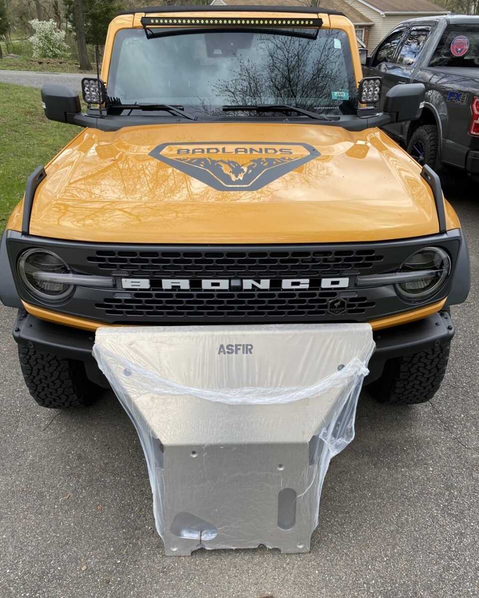 Ford Bronco Front Skid Plate | for OE Modular/Capable Bumper