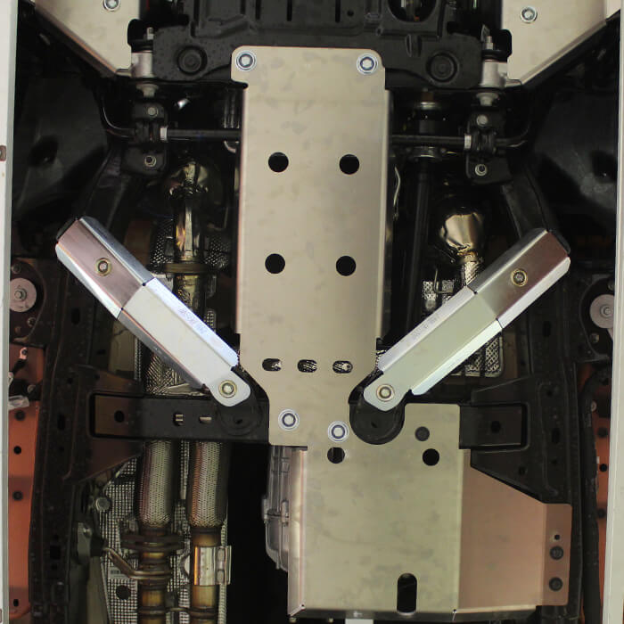 Ford Bronco / Ranger Raptor Transmission Crossmember Protector (Left & Right)