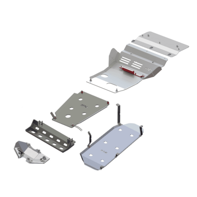 Toyota 4Runner Full Skid Plate Kit (5 Pcs) | Non-KDSS