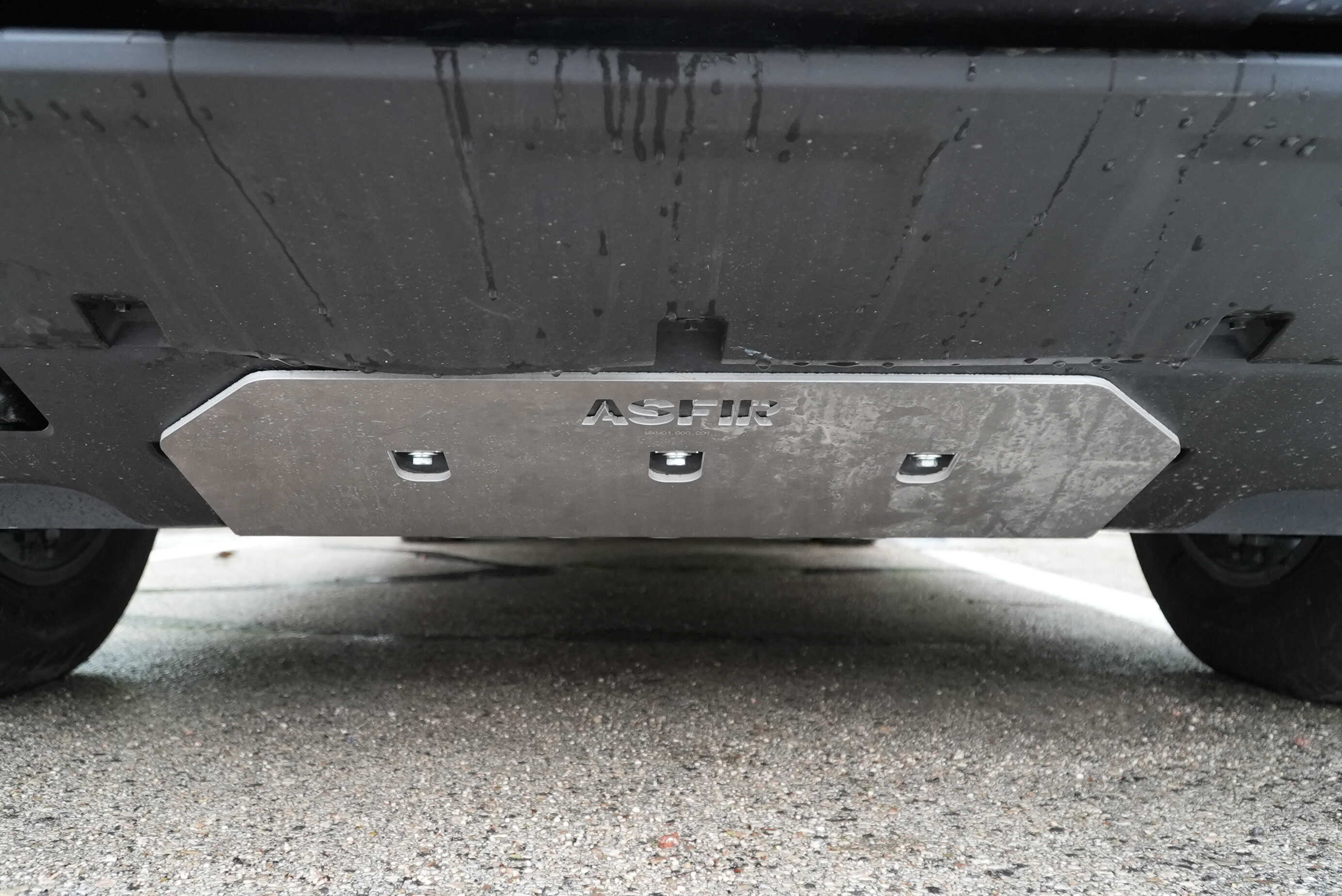MAXUS eTERRON 9 Front Skid Plate – Aluminum Underbody Protection | ASFIR 4x4