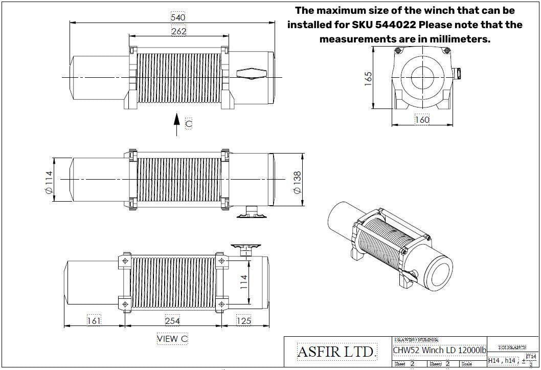 Chevrolet Silverado 2500 HD/3500 HD Hidden Winch Mount