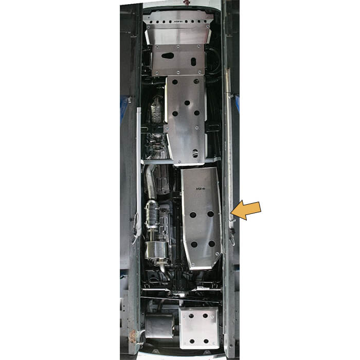 KGM / Ssangyong Rexton Fuel Tank Skid Plate
