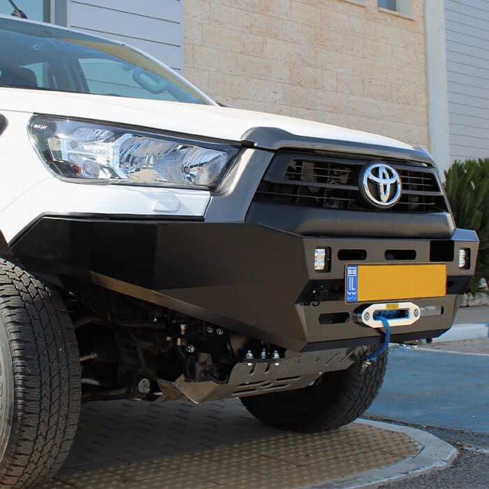 Toyota Hilux ATL Winch Bumper | non-Sahara without Wing Flares / Sahara with Wing Flares