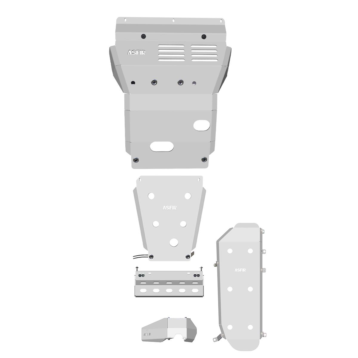 Toyota 4Runner Full Skid Plate Kit (5 Pcs) | Non-KDSS
