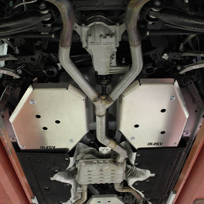 Jeep Grand Cherokee OVERLAND Full Skid Plate Kit (4 Pcs)