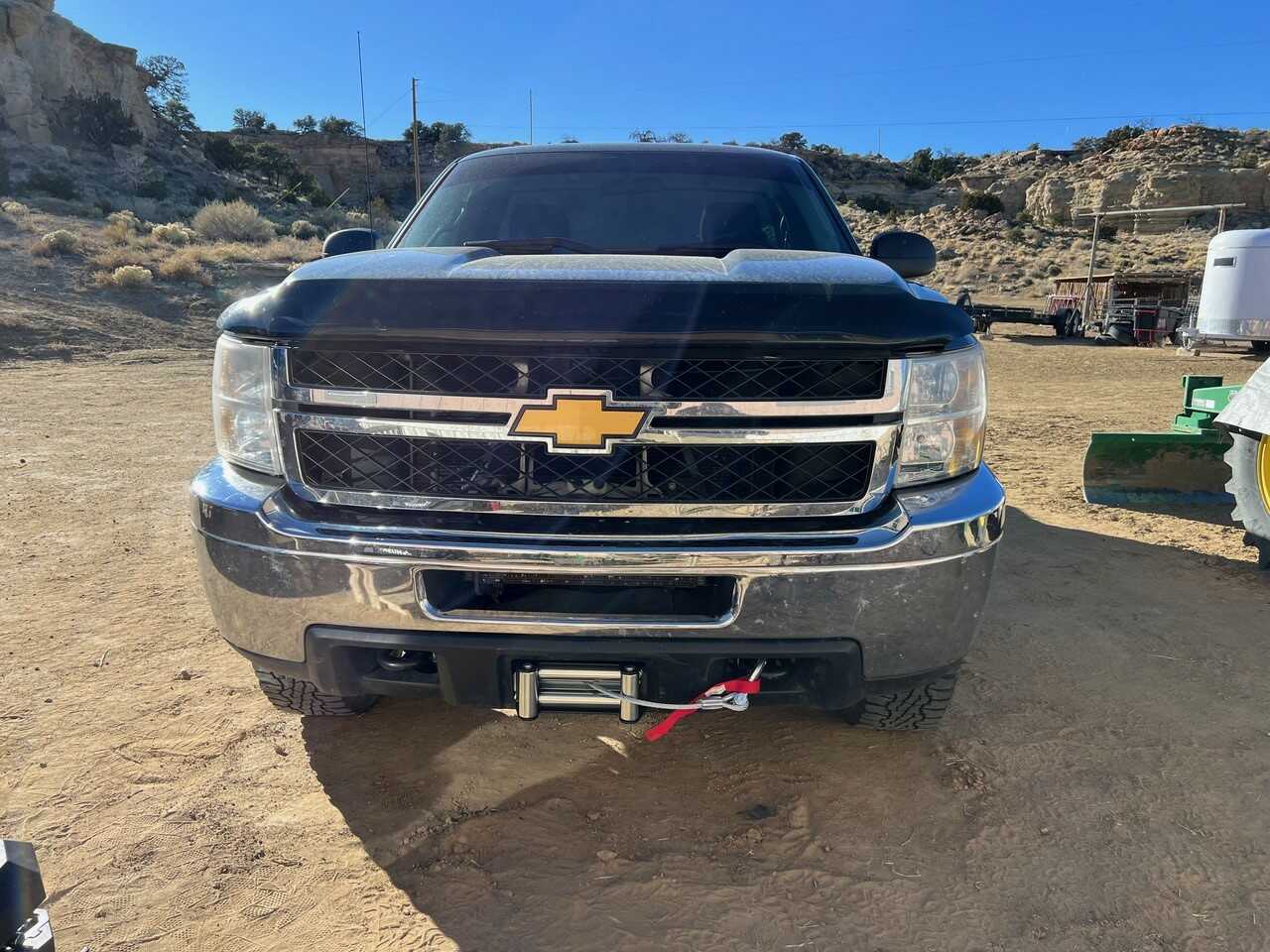 Chevrolet Silverado 2500 Hidden Winch Mount