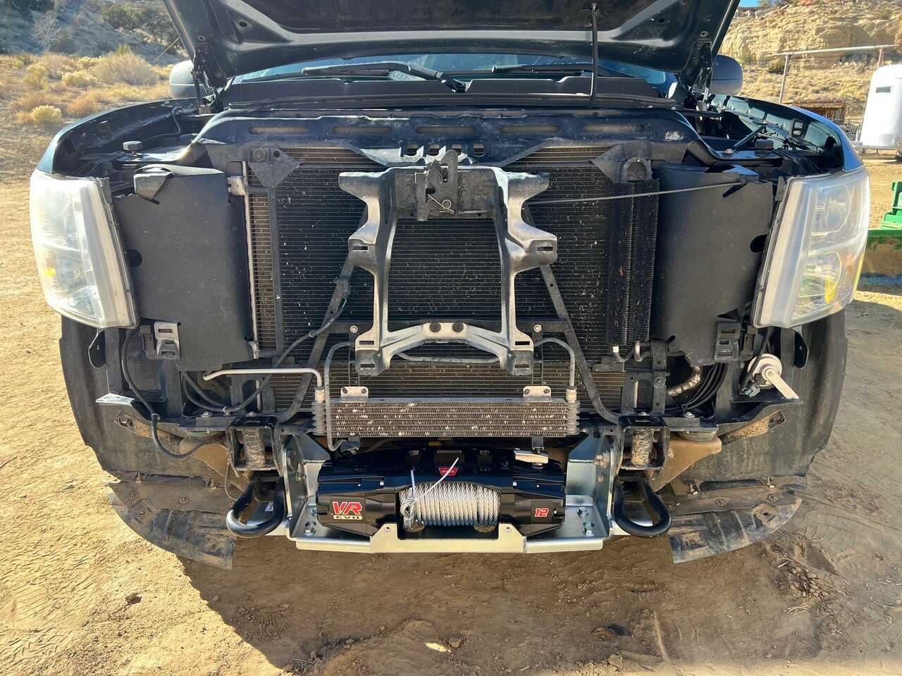 Chevrolet Silverado 2500 Hidden Winch Mount