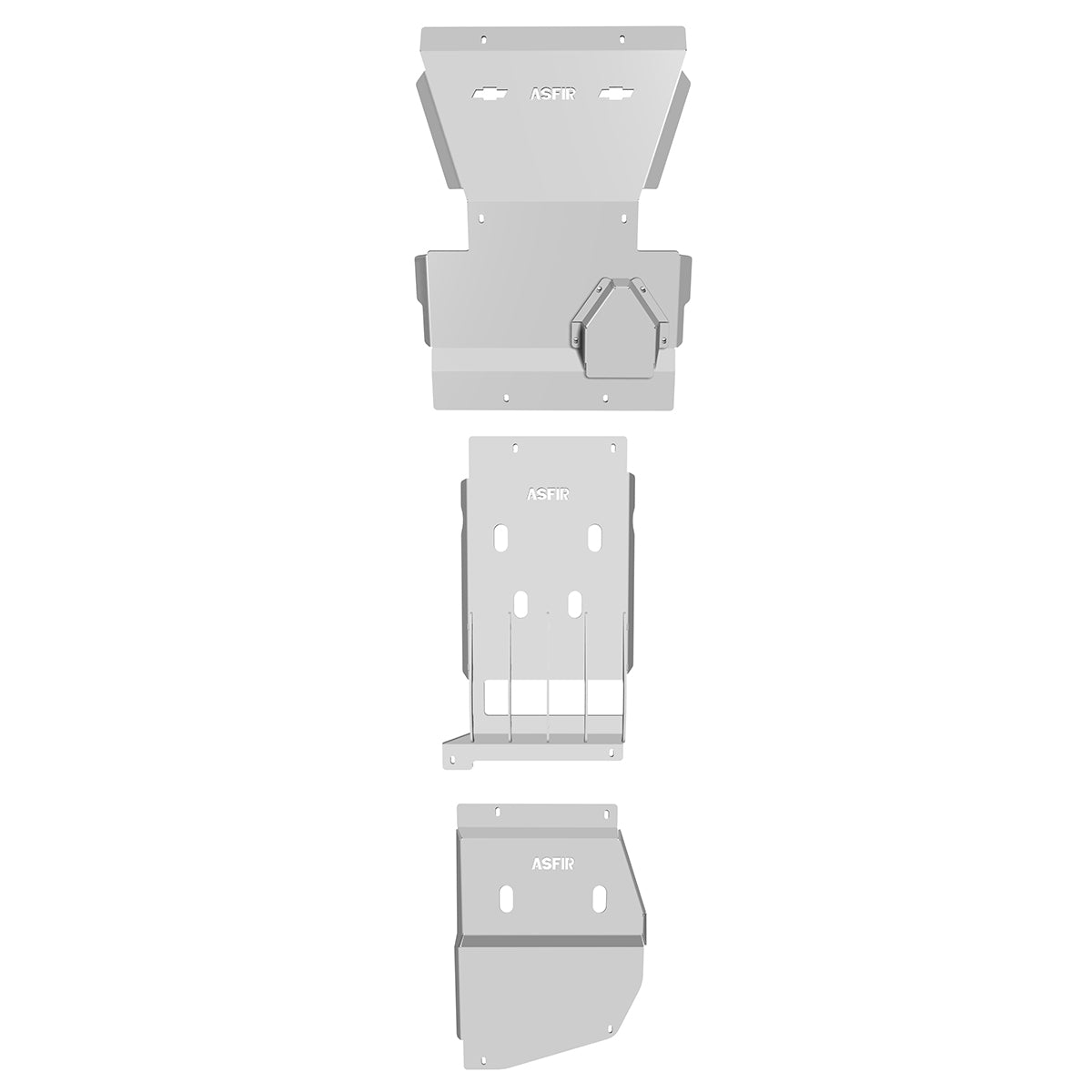 Chevrolet Silverado 1500 Full Skid Plate Kit (3 Pcs)
