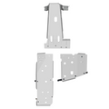 Jeep Wrangler JK Skid Plate Kit (3 Pcs) | 3.8L | SWB
